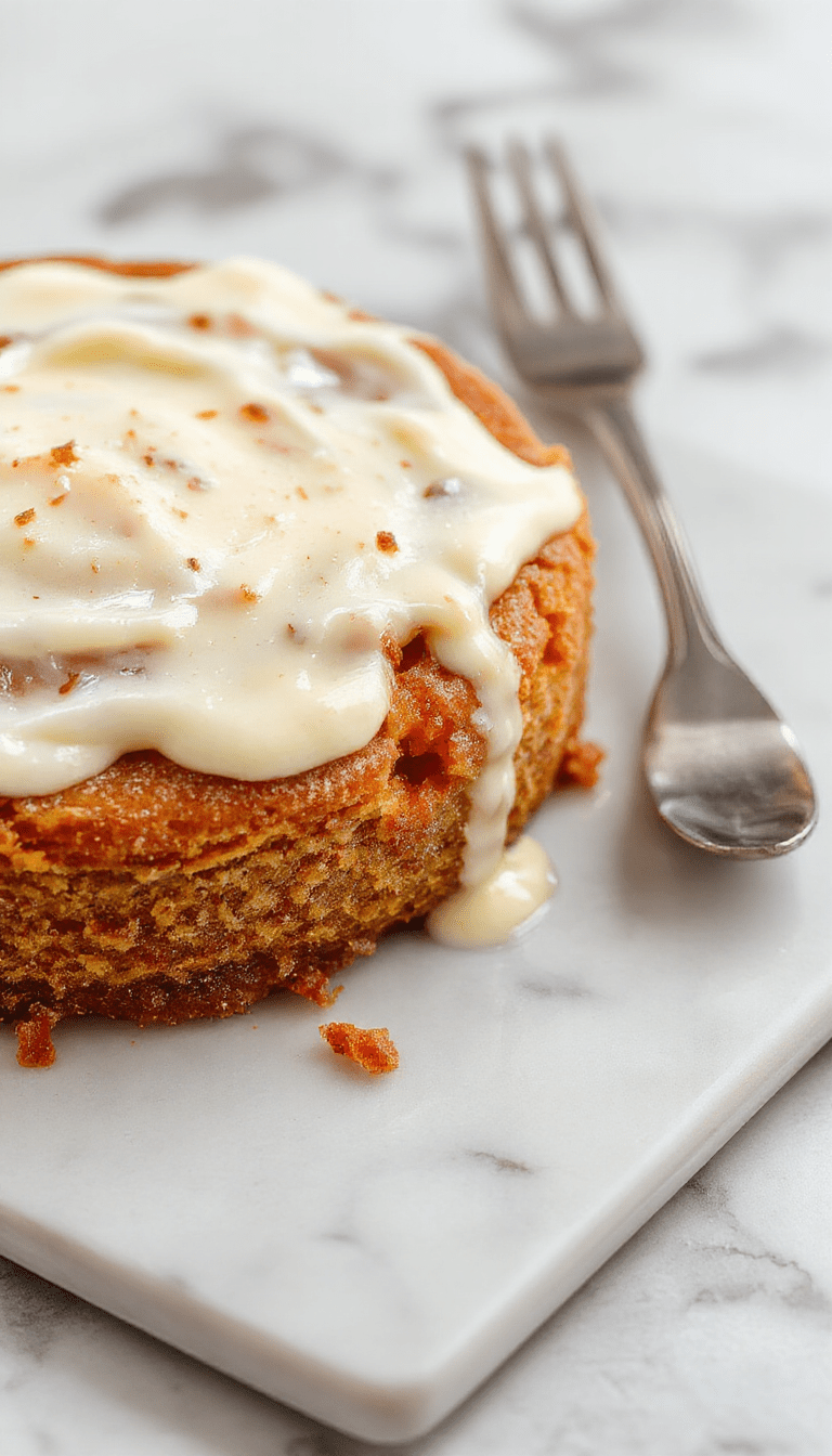 A vibrant carrot cake cheesecake sliced on a white plate, topped with smooth cream cheese frosting and garnished with grated carrots and chopped nuts, showcasing its moist texture and colorful appearance, styled on a rustic wooden table with subtle lighting highlighting the dessert's richness.