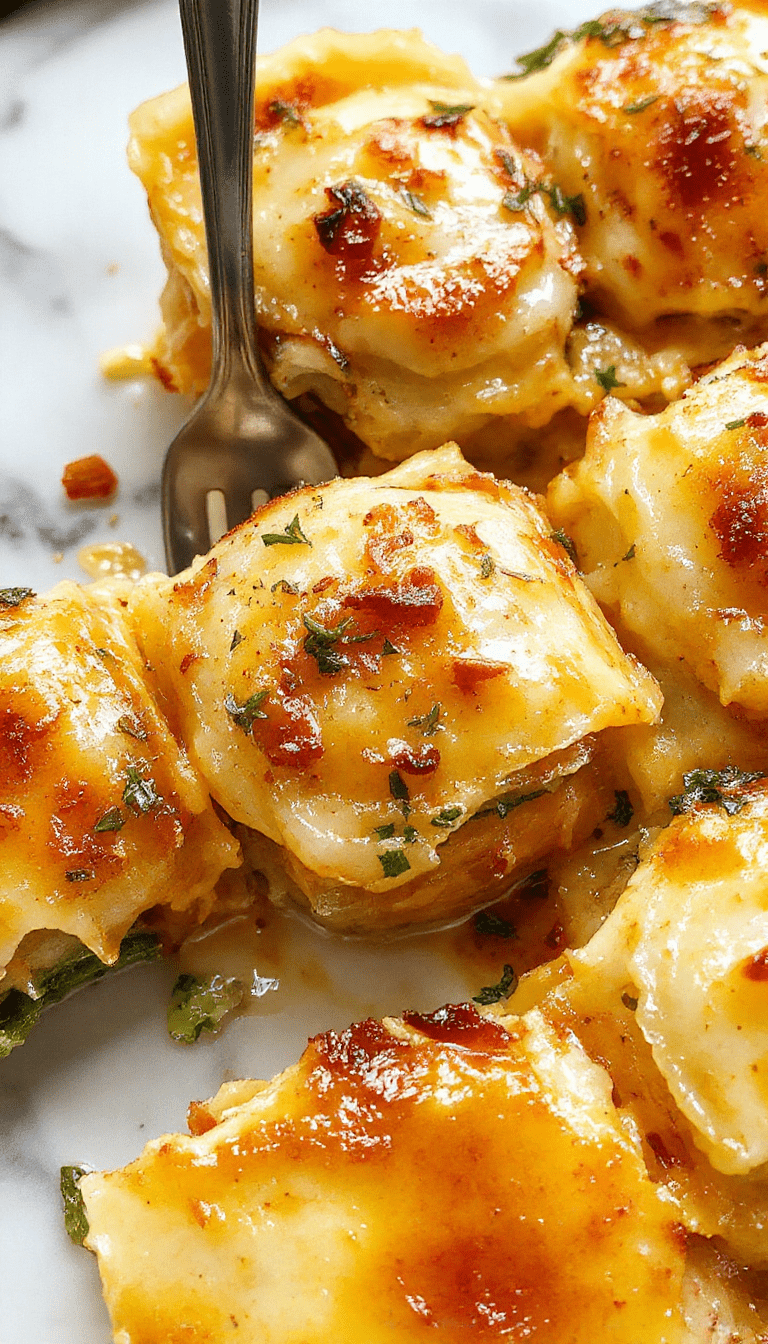 A vibrant plate featuring sliced cabbage roll casserole garnished with fresh herbs. The dish displays golden-brown edges, tender cabbage layers, and a savory filling with hints of tomato and herbs. The background shows a rustic wooden table styled with a sprig of parsley and a side of fresh vegetables, highlighting a comforting, wholesome meal.