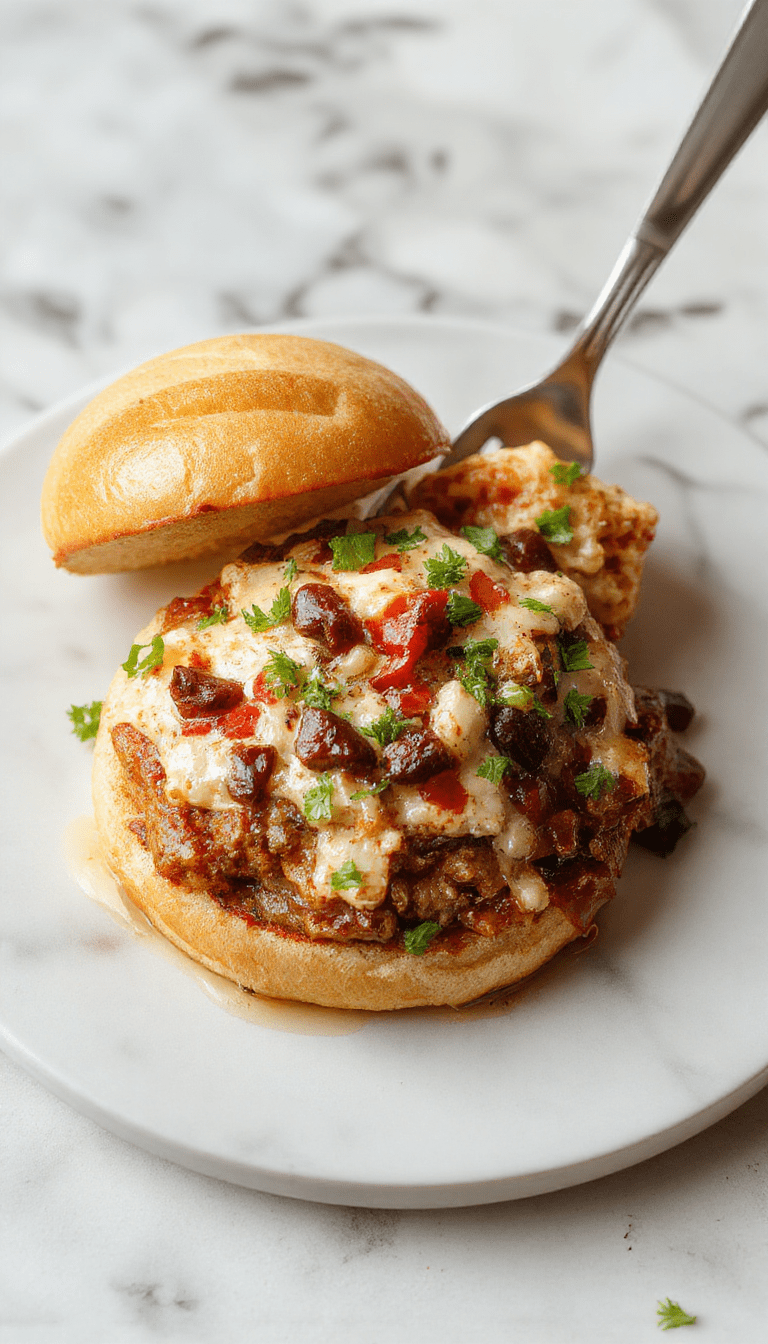 A vibrant, colorful plated dish featuring savory shredded chicken topped with melted cheese and fresh herbs, surrounded by crispy chips and garnished with diced tomatoes on a rustic wooden table, styled for a casual yet festive atmosphere.